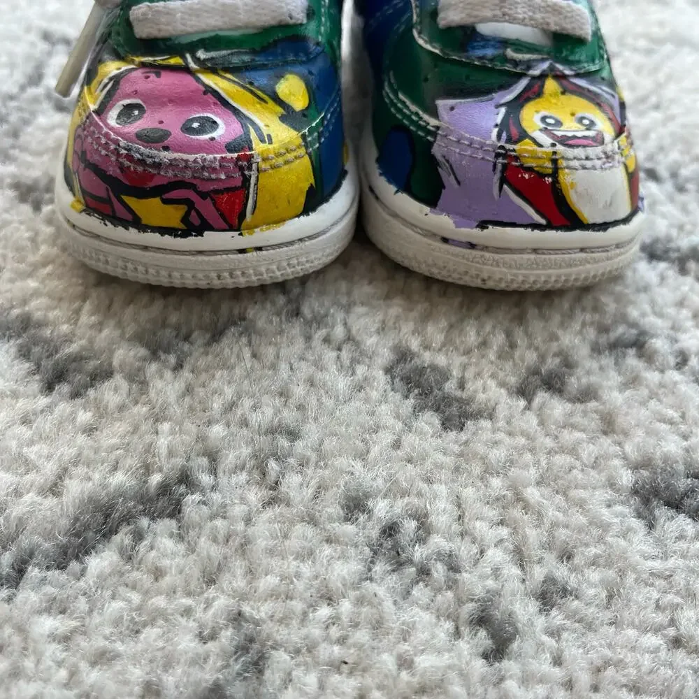 Custom Baby Shark Nike Air Force 1 Sneakers 4C